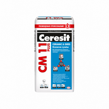 Клей для плитки Ceresit СМ 11 Plus 5 кг