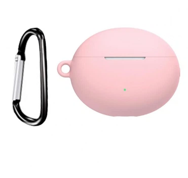 Чехол GXTIN на кейс для Huawei FreeBuds 4i + карабин Rose