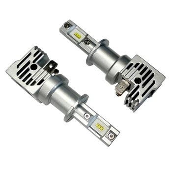 LED лампи H3 55W 12-24V 6000K 8000Lm. Світлодіодні лампи M3 (Діоди ZEUS). За розміром стандартних авто ламп