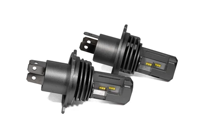 H4 55W 12-24V 6000K 8000Lm. LED лампы (чип ZES) Светодиодные авто лампы по размеру стандартных лам