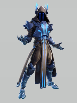 Наклейка для інтер'єру Фортнайт дитяча, стікер Fortnite 70 х 35 см The Ice King Владика льоду Oracal (L-6)