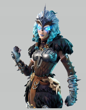 Наклейка для інтер'єру Фортнайт дитяча, стікер Fortnite 70 х 48 см Valkyrie Валькірія Oracal (L-31)