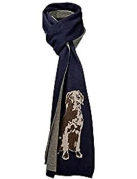 Шарф Cotton Traders Dog Scarf синий 20-00336