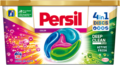 Капсули для прання Persil Discs Колор 28 шт (9000101372991)