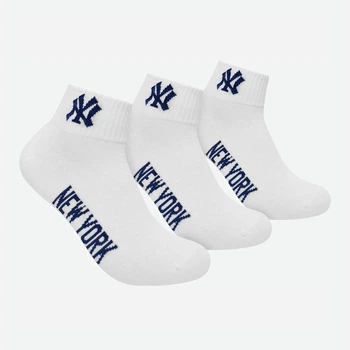 Носки мужские New York Yankees 3 pk Quarter 15100003-1001 39-42 р 3 пары Белые (8718984009170)