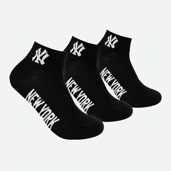 Носки New York Yankees 3 pk Quarter 15100003-1002 35-38 р 3 пары Черные (8718984009217)