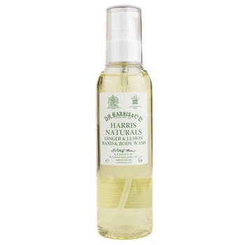 Гель для душа D.R.Harris Naturals Ginger and Lemon Hand and Body Wash 200мл