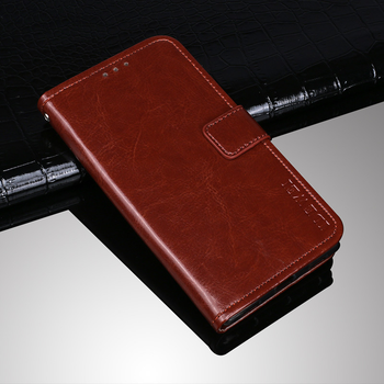Чохол Idewei для Xiaomi Redmi 9 книжка шкіра PU коричневий