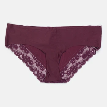 Трусики слипы женские Manoukian Shorty-X1-Femme 19890192-3 M Бордовые (3349610013305)