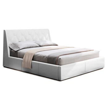 Кровать Берлин IV (Green Sofa) Белая 180х200 см 381105_14
