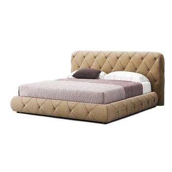 Кровать Сиенна (Green Sofa) Светло-коричневая 120х200 см 381140_01