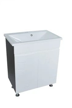 Тумба Космо з умивальником Bianco 70 (2 фасади) венге