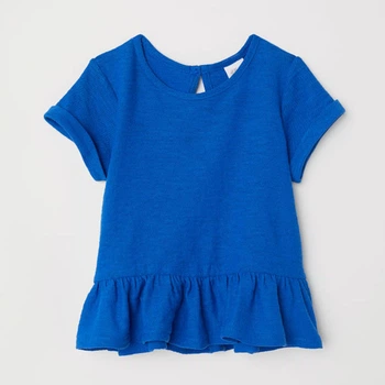 Туника H&M KEL4610039 68 см Синяя (7800000004359)