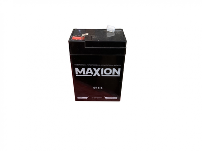 Аккумулятор MAXION 6V 5Ah AGM