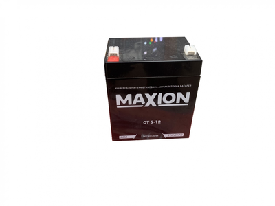 Аккумулятор MAXION 12V 5Ah AGM