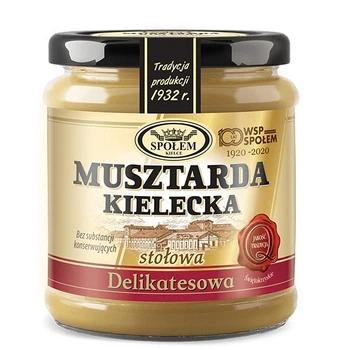 Горчица Musztarda Kielecka Delikatesowa деликатесная, 500г