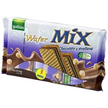 Вафли Gullon Mix Сhokolate-Avellana шоколад+орех, 180г