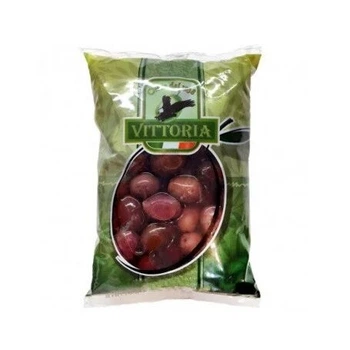 Оливки черные VITTORIA Nere in Salamoia пакет, 500 г