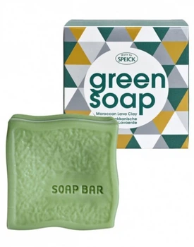 Мило для тіла зелене Speick Green Soap Lava Clay на основі глини 100g