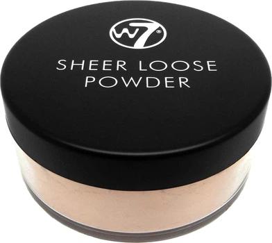 Пудра для лица W7 Sheer Loose Powder рассыпчастая honey 16 г (5060406144512)