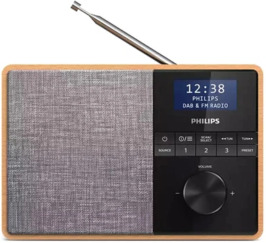 Настільний радіогодинник з будильником Philips TAR5505/10