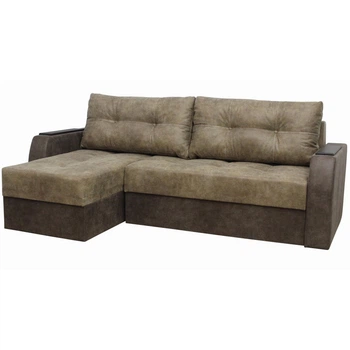 Диван кутовий Лорд (Меблі Софіївки) Коричневий 140х220 см 11205_5