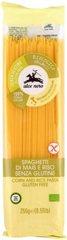Спагетти Alce Nero Кукурузно-рисовые без глютена Органические 250 г (8009004811522)