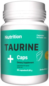 Таурин EntherMeal Taurine+ 60 капсул (TAURI060EM080)