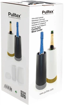 Ведро-охладитель для бутылки вина или шампанского Pulltex Wine & Champagne Cooler Pot Black (109-631-00)