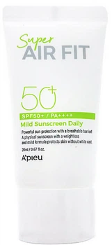 Солнцезащитный крем A'pieu Super Air Fit Mild Sunscreen Daily SPF50+ PA++++ 50 мл (8809643530521)