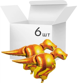 Набір фольгованих кульок Angel Gifts 6 шт. Різнобарвних (Я45087_AG1626-028_6)