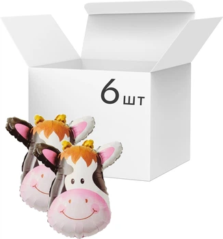 Набір фольгованих кульок Angel Gifts 6 шт. Різнобарвних (Я45093_AG1626-034_6)
