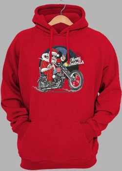 Худи мужское JHK Santa Biker SWRAKNG-RD/NG 2XL Красное (2000000896182)