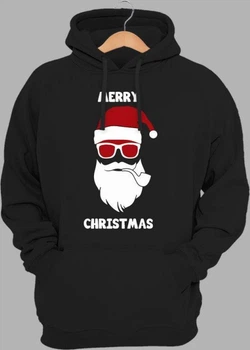 Худи мужское JHK Santa Clause Hipster SWRAKNG-BK/NG 2XL Черное (2000000913179)
