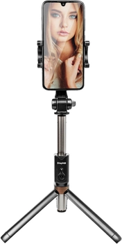 Трипод Dispho WS-18002 Selfie Stick Tripod Bluetooth Black