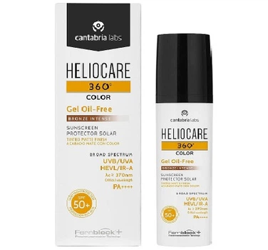 Тональный солнцезащитный гель на водной основе с SPF 50 (тон беж) Cantabria Labs HELIOCARE 360º Color Gel Oil-Free Beige Sunscreen SPF 50+