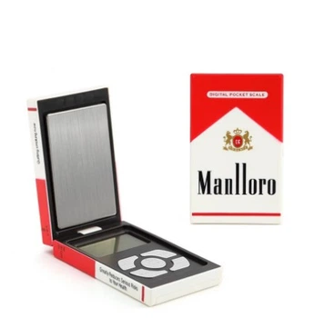 Весы электронные ювелирные Pocket Scale в стиле Marlboro, карманные портативные мини весы 500g x 0.1g (sv0417-3)