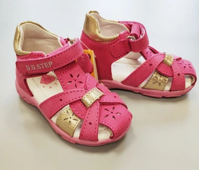 Босоніжки для дівчинки DDStep Dark Pink AC290-119 24р. 15см Малиновий