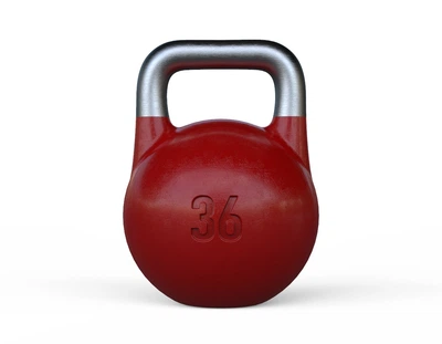 Гиря спортивна професійна UASTRONG - 36 кг. (червона)