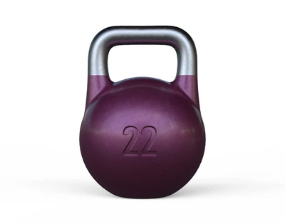 Гиря спортивна професійна UASTRONG - 22 кг. (фіолетова)