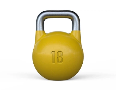 Гиря спортивна професійна UASTRONG - 18 кг. (жовта)