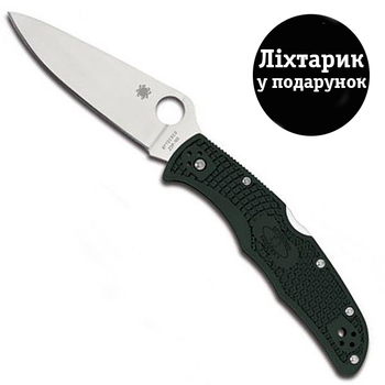 Ніж Spyderco Endura FRN Green C10PGRE