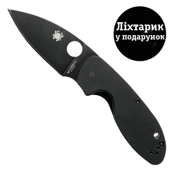 Ніж Spyderco Efficent Black Blade C216GPBBK