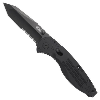 Ніж SOG Aegis Black TiNi AE04-CP