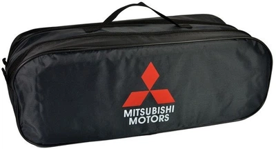 Сумка-органайзер в багажник Mitsubishi чорна розмір 50 х 18 х 18 см