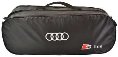 Сумка-органайзер в багажник Audi S-Line чорна розмір 50 х 18 х 18 см