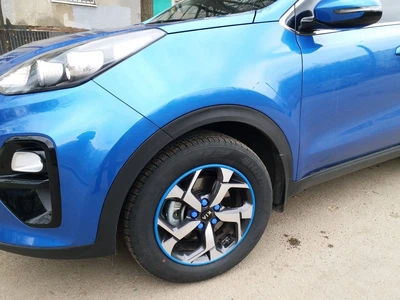 Флиппер резинка для защити дисков колес GLZ Motors R13 синий