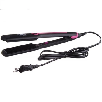 Утюжок гофре для волос Promotec Pm 1216 черно-розовый