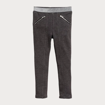 Дитячі легінси для дівчинки H&M HID520217 92 см Сірі (Er_2000000237077)