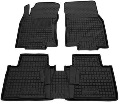 Резиновые коврики в салон Avto-Gumm Nissan X-Trail T32 с 2014 черные